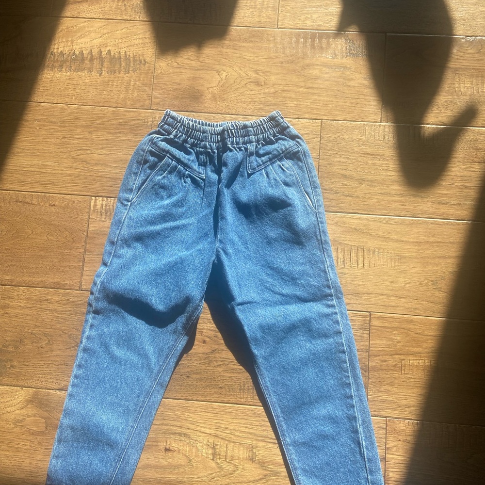 Soor Ploom Kids Elastic Waist Denim Jeans